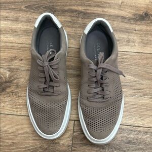 Cole Haan Men's Taupe and White Sneakers